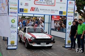San Juan, escenario de la protocolaria ceremonia de salida del Rallye de Telde (Foto Francisco Javier Santana)